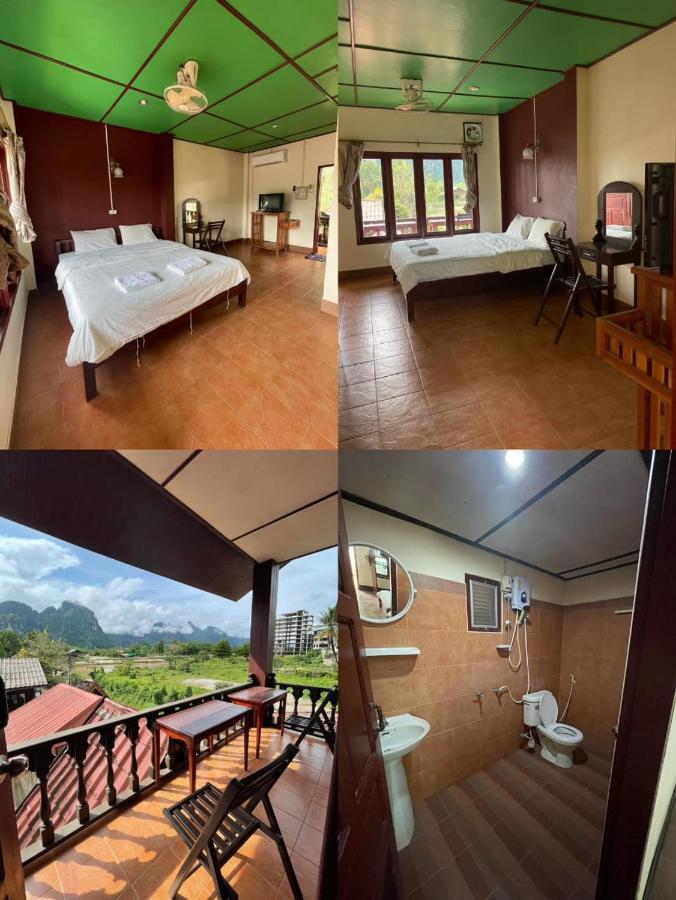 Bungalows Le Jardin Vangvieng Vang Vieng Exterior foto